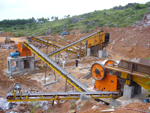 碎石機生產(chǎn)線